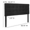 Flash Furniture Full Bedford, Headboard, Black Fabric HG-HB1704-F-BK-GG - alternate 8